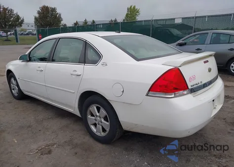 2007 Chevrolet Impala Lt из США, поврежденный, VIN 2G1WT58NX79253222